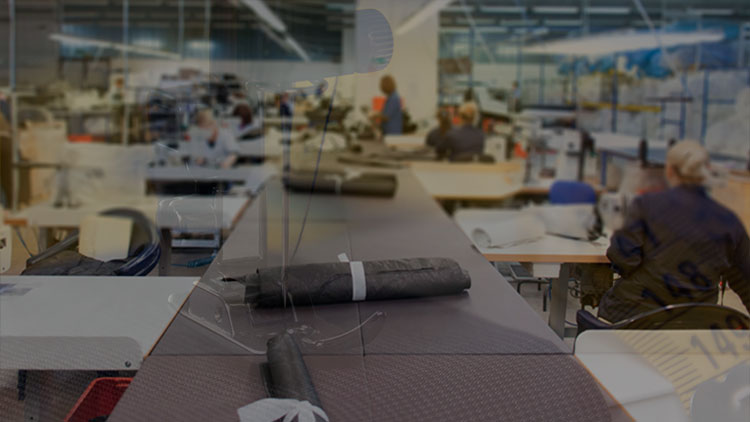 Cutting, Sewing, Packaging